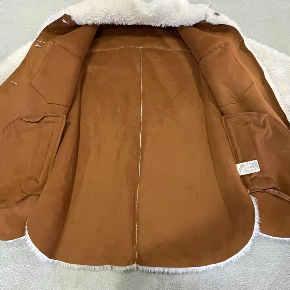 Free People Teddy Jacket Ivory Size XS